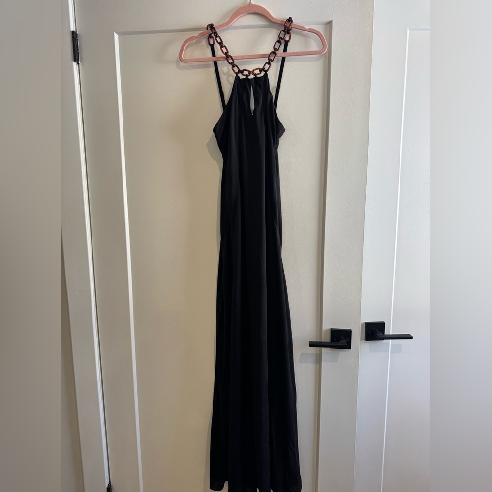 Richmond X Elegant Black Backless Gown